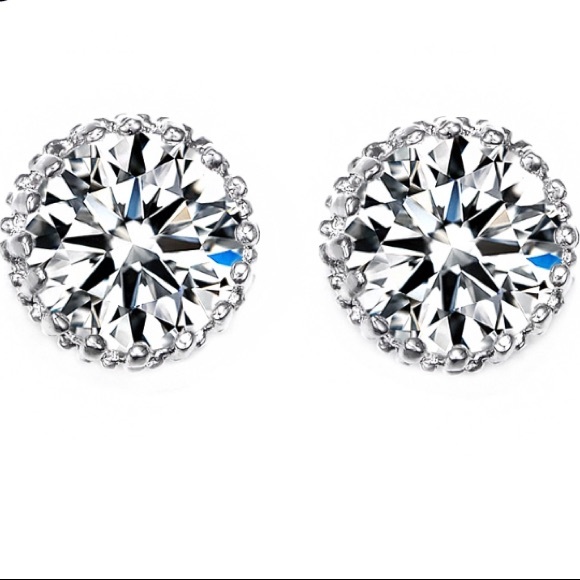 NEW!๐๐2 CT CZ! HIGH QUALITY!๐๐GORGEOUS SPARKLE - Picture 7 of 8